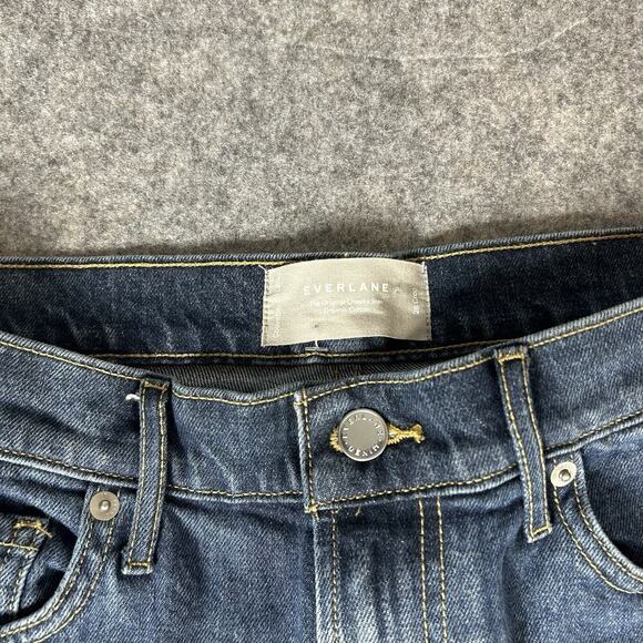 Everlane The Original Cheeky Jeans Womens 28 Crop Medium Wash Organic Cotton - Picture 5 of 11